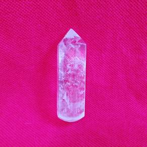 Clear Quartz Moon & Star Tower Gemstone Crystal