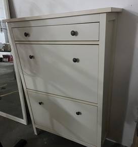 rak kasut ikea cermin ikea 