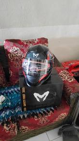 helmet MHR GT2 razor black/red