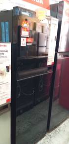 TOSHIBA GR-RT300WE-PMY(UK) Black Refrigerator