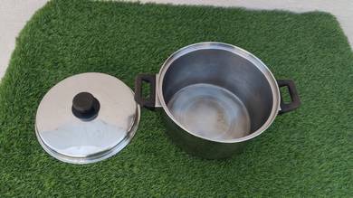 B972 Periuk Sup 26 cm Stainless Steel Stock Pot