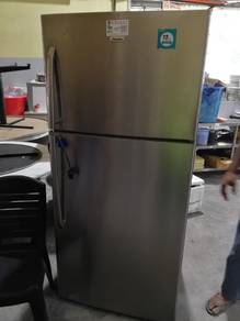 Hisense 2 Door Silver Refrigerator TB243