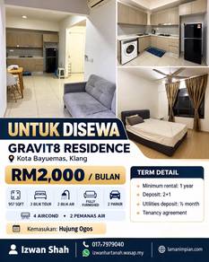 Service Residence For Rent in Gravit8