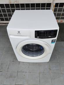 7.5kg Electrotlux front load washer mesin basuh