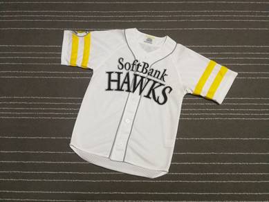 Vintage SOFT Bank HAWKS XS to S