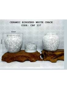 Cawang Burung Birdfeeder White Crack 18-CBF337