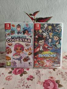 Nintendo switch games Beyblade and cookstar combo