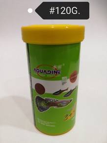 Aquadine Micro Pellet 120gram Aquarium Fish Ikan