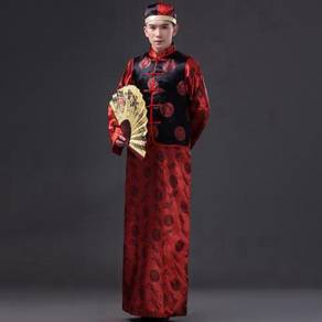 Shanghai CheungSam Tradisional Groom WeddingDress