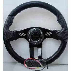 MOMO STEERING CAR with Adapter Proton Waja