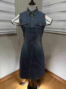 POLO JEANS CO RALPH LAUREN denim dress S 2249