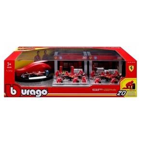 1/43 Bburago Deluxe Ferrari HP Formula 1 Team Raci
