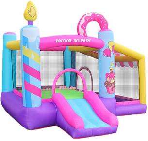 Birthday Bouncy House Outdoor Kids Play Budak