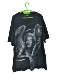 20.Marilyn Monroe Angel Wings Tattoo Shirt