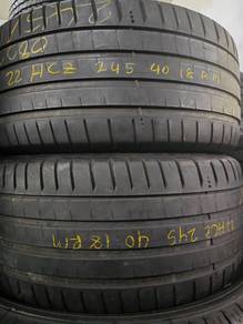 2nd Tyre 245/40/18 Michelin PS5 2022 75%