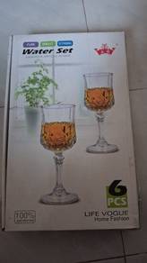 6 piece glass set