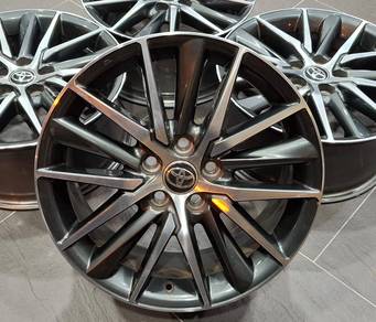 Rim 18 ori toyota camry hev premium fit alphard ve