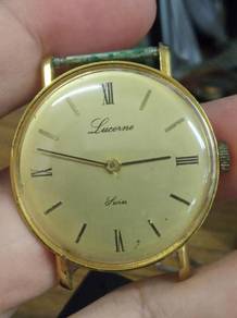 Vintage Lucerne gent watch swiss made