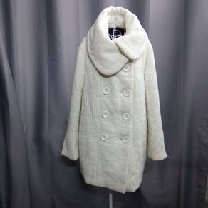 Spiral Girl Big Collar Tweeted Trend Coat
