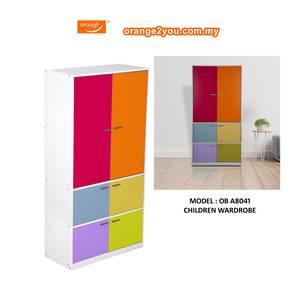 Colourful Children Wardrobe (OB A8041)