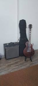 Gibson Les Paul LPJ 2013 + Fender Champion 40 Amp