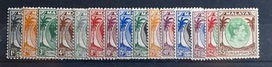 SINGAPORE 1948 DEFINITIVE SERIES P. 14.  MINt