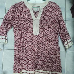 blouse floral 