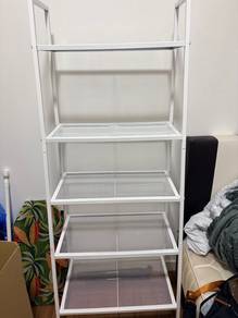 URGENT SALE RM28 | 5-Tier White Shelf/Rack