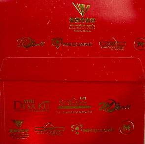 MBI Malaysia Red Packet Envelopes, 12Pack Ang Pow