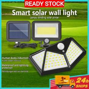 COMBO [2-In-1] LAMPU SOLAR LIGHT LED MOTION SENSOR