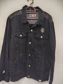 AAPE BY A BATHING APE® Camo Denim Jacket XL