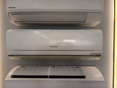 1hp panasonic aircond wall mounted J197