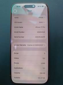 Iphone 17 Pro 256 GB untuk dilepaskan