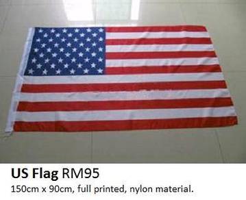 US Flag United States Printed Embroidered Flag