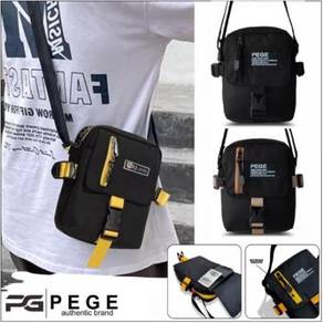 F112 BLACK BEG SHOULDER CROSSBODY SLiNG BAG HITAM