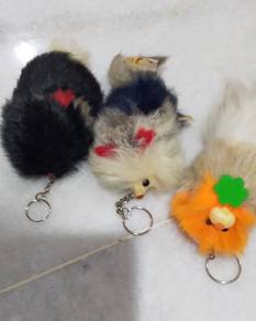 Soft toy keychains