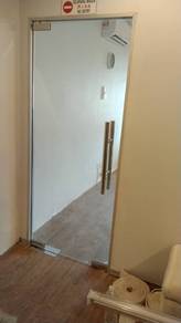 PASANG GLASS DOOR l pintu kaca 12mm clear