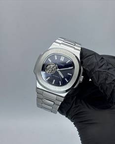 Custom Seiko Mod 40mm Open-Heart Stardust Nautilus