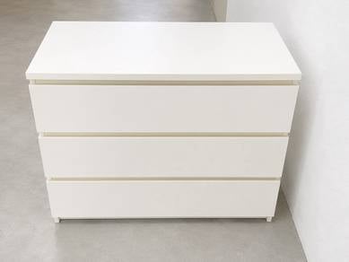 IKEA MALM 3-drawer chest/dresser * Modern, minima