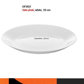 IKEA Oftast Plates and Bowls, white any 6