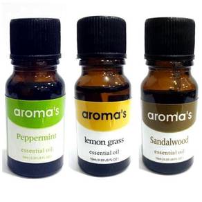 3 Essential oil for aroma therapy diffuser burner