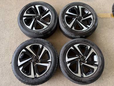 Sport rim second original perodua Alza baru rim