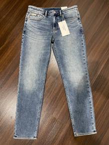 Calvin Klein Luxe Lined Body Taper Jeans - 30