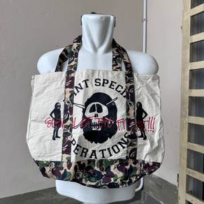 Bathing Ape (BAPE) x Stussy tote bag