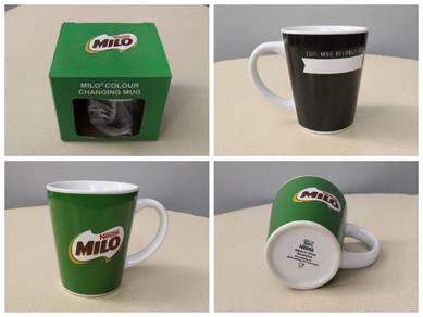 Milo colour changing mug