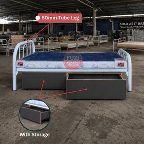 Single Bed (Heavy Duty) With Storage