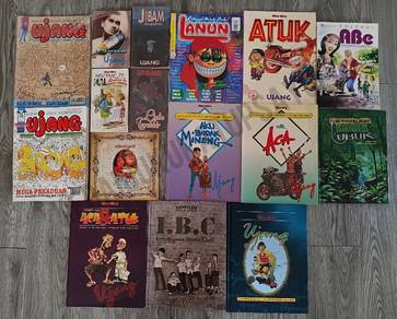 Set Karya Kartunis Ujang (Rare)