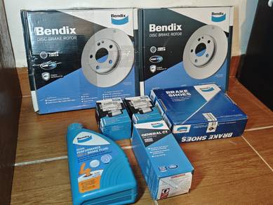 SAGA VVT/IRIZ PCD 114 bendix brake part full kit w