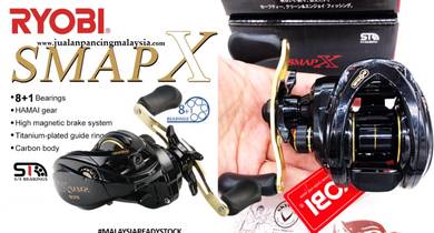 RYOBI Baitcasting Wheel SMAP X 8+1BB 5 kg reel