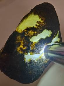 Glassy Ice White Burmese Jadeite Jade Rough Stone